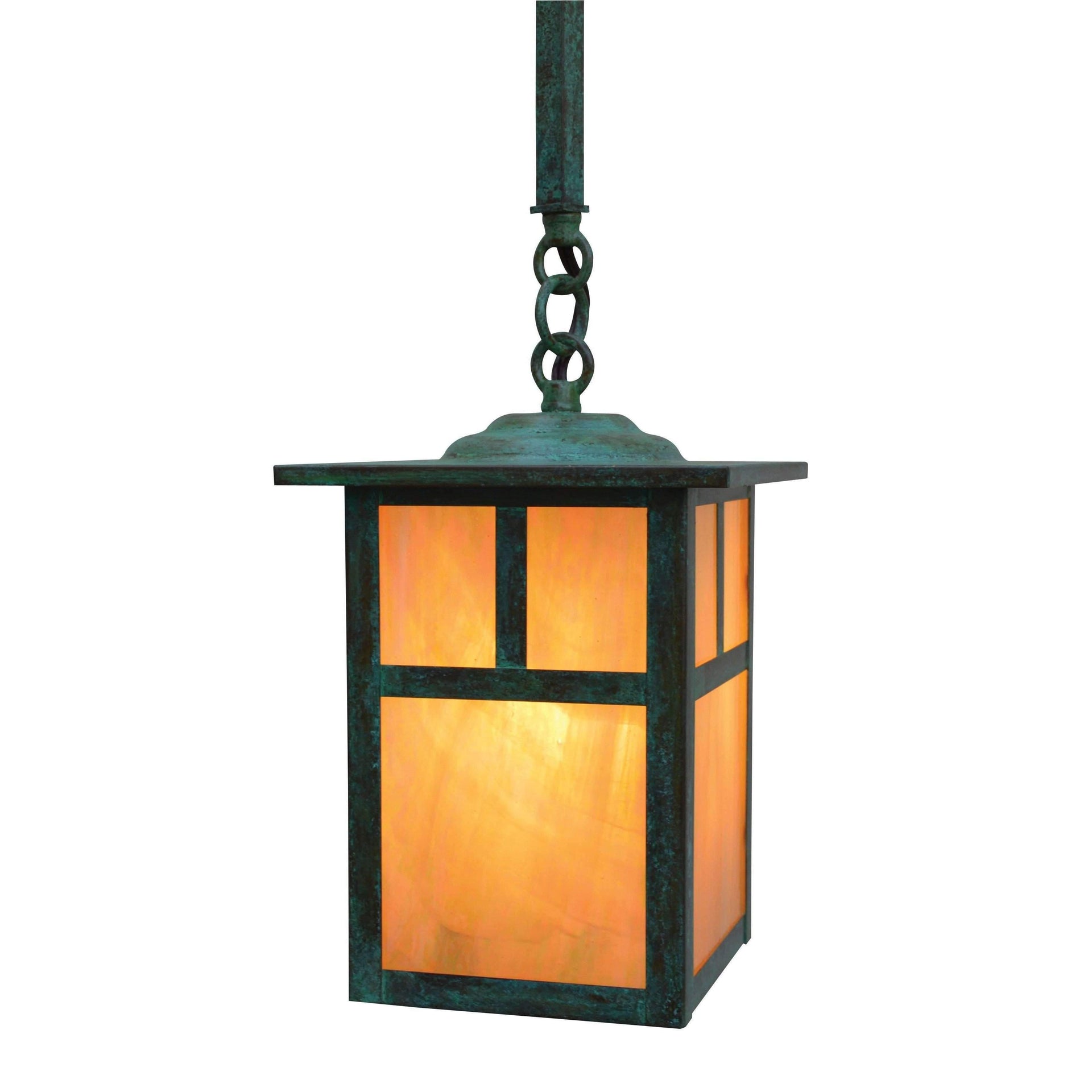 Mission Stem Hung Pendant Exterior Lighting Arroyo Craftsman