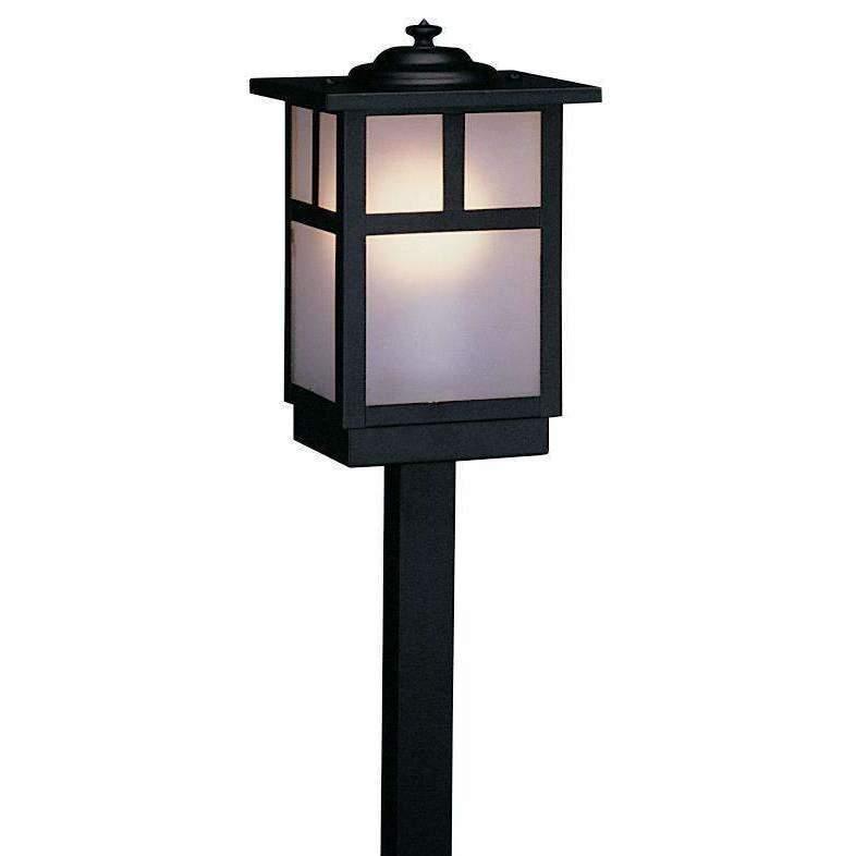 Mission Stem Mount Exterior Lighting Arroyo Craftsman
