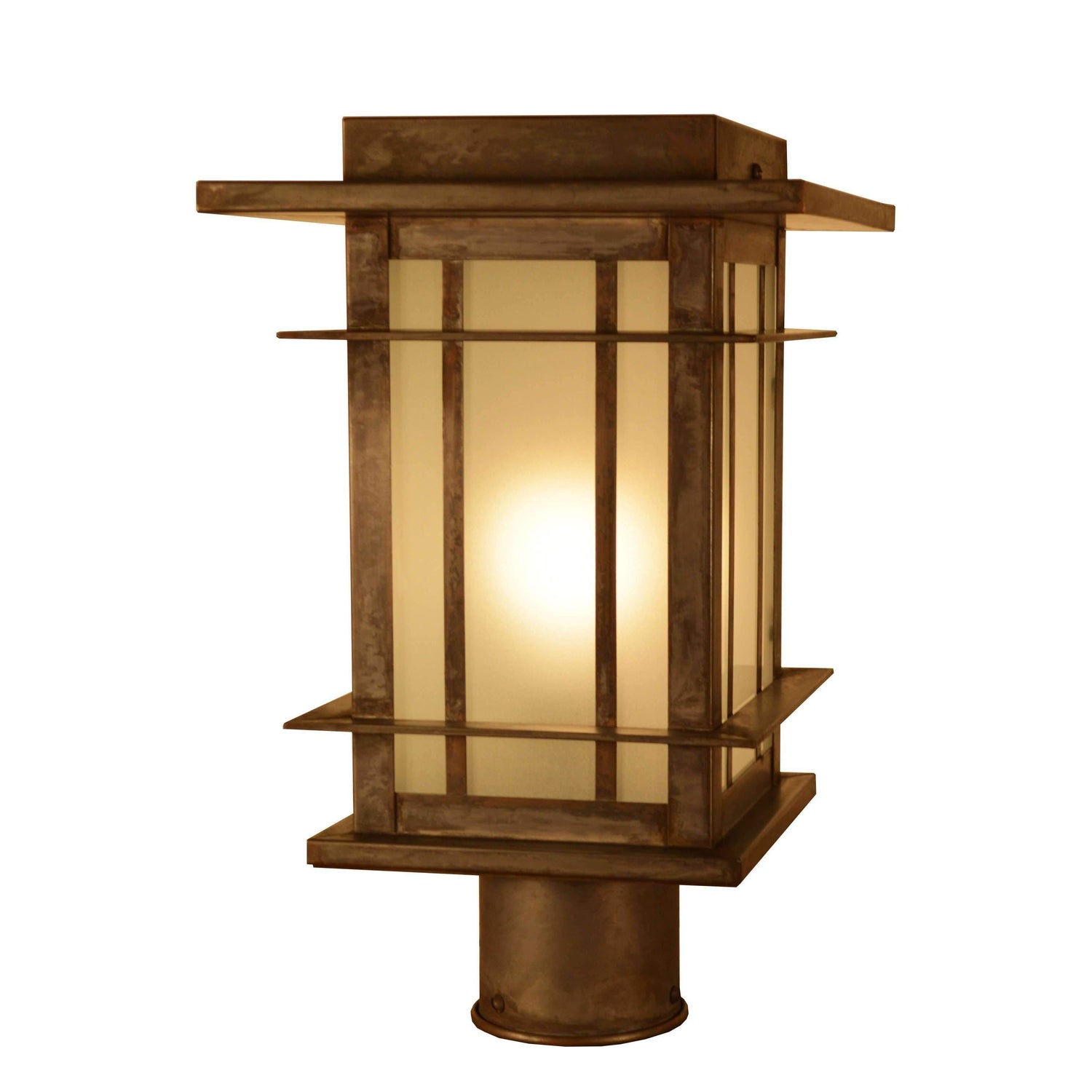 Oak Park Post Mount Exterior Lighting Arroyo Craftsman