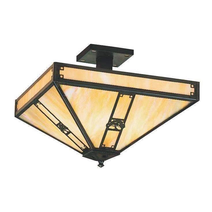 Pasadena Inverted Ceiling Mount Interior Lighting Arroyo Craftsman