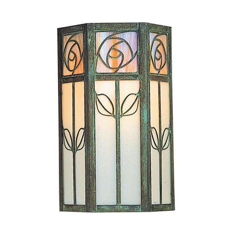 Saint Clair Flush Wall Mount Exterior Lighting Arroyo Craftsman