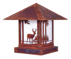 Timber Ridge Column Mount Exterior Lighting Arroyo Craftsman