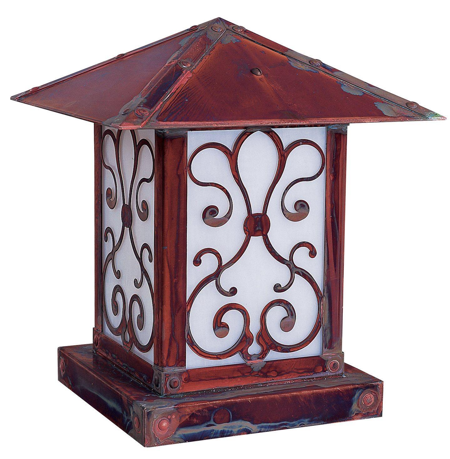 Timber Ridge Column Mount Exterior Lighting Arroyo Craftsman