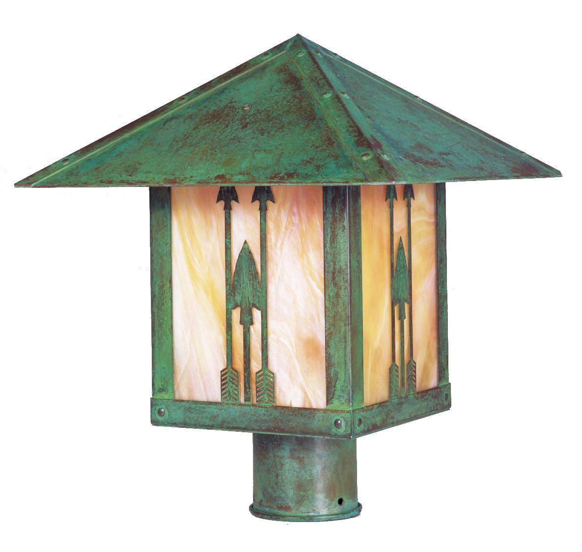 Timber Ridge Post Mount Exterior Lighting Arroyo Craftsman