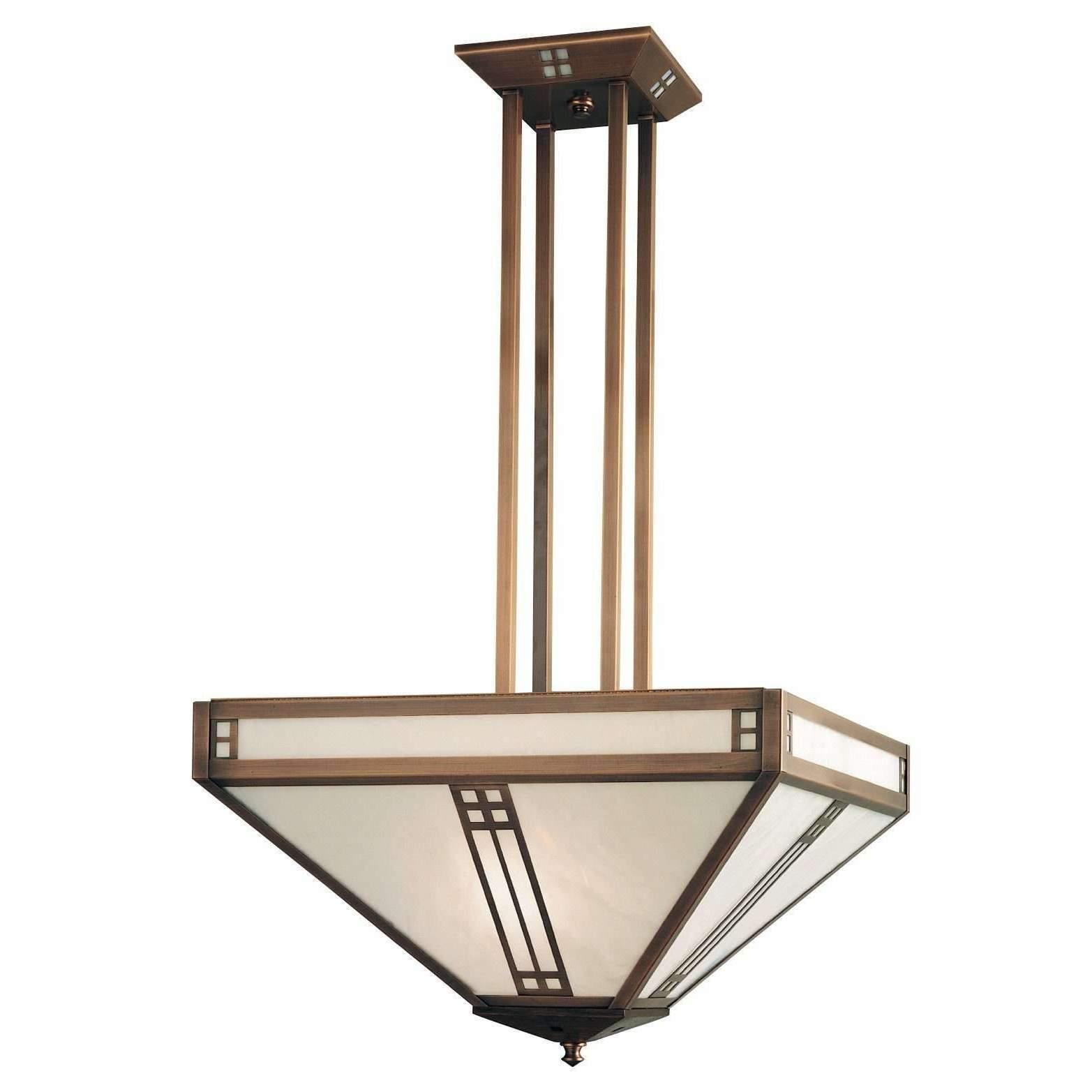Prairie Inverted Chandelier Interior Lighting Arroyo Craftsman