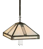 Prairie Stem Hung Pendant Interior Lighting Arroyo Craftsman