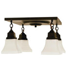 Ruskin 4 Light Ceiling Mount Interior Lighting Arroyo Craftsman