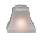 Ruskin 4 Light Chandelier- Shades Up Interior Lighting Arroyo Craftsman Frosted