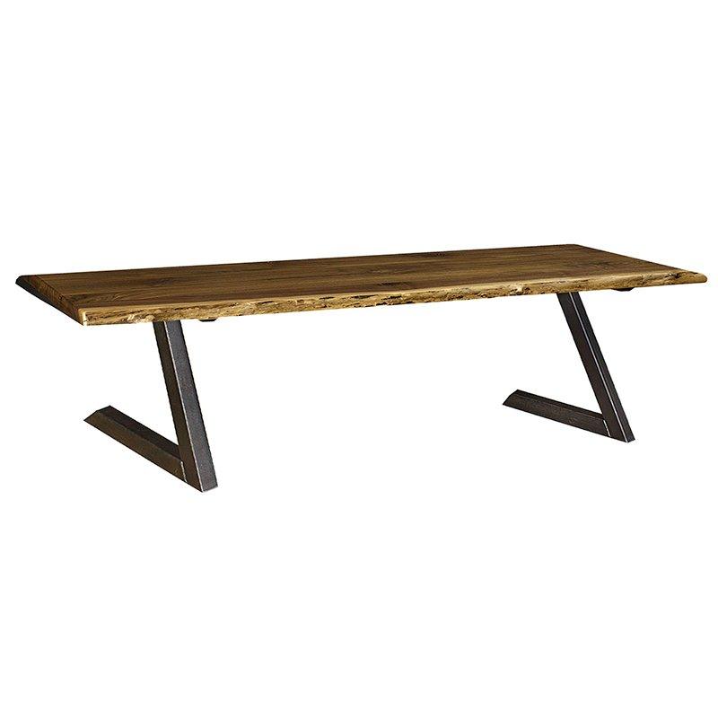 Build Your Own Live Edge Dining Bench- Rustic Walnut Dining Barkmans