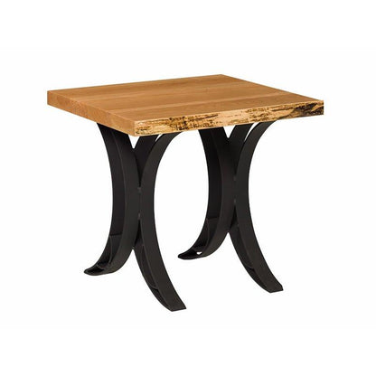 Live Edge End Table Living Barkmans