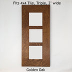 4x8 Multi-Tile Oak Frame Tile Family Woodworks 