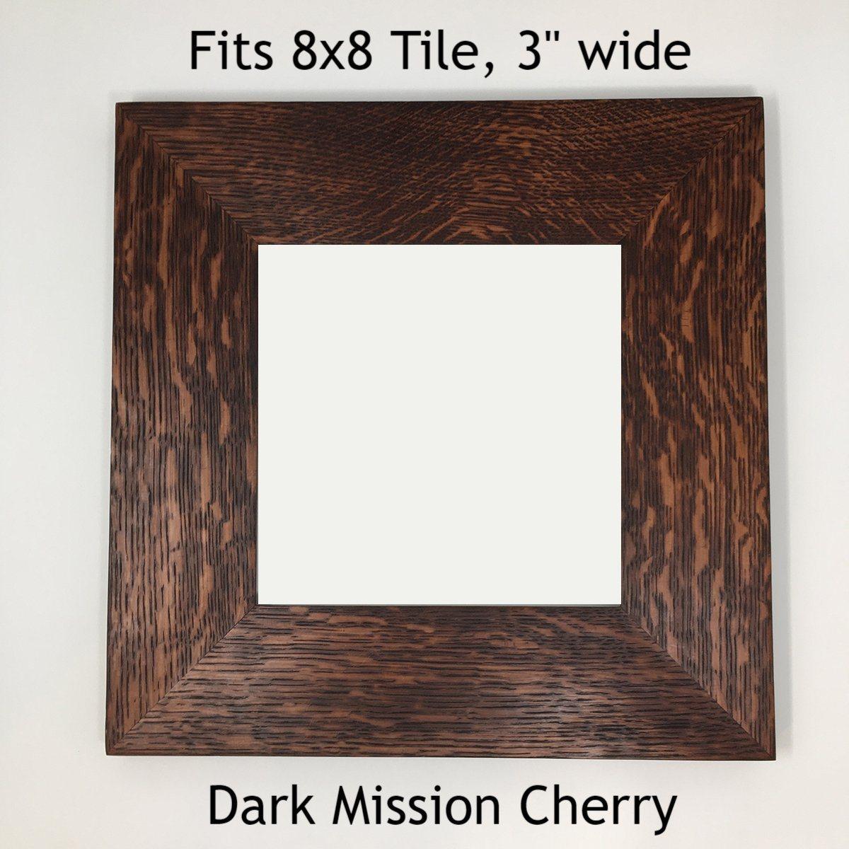 8x8 Picture Frame Black Wood 8x8 Frame 8x8 Frame Square - Brown