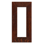 Single Tile Frame Tile Family Woodworks fits 4x12 tile 2 inch width Dark Mission Cherry