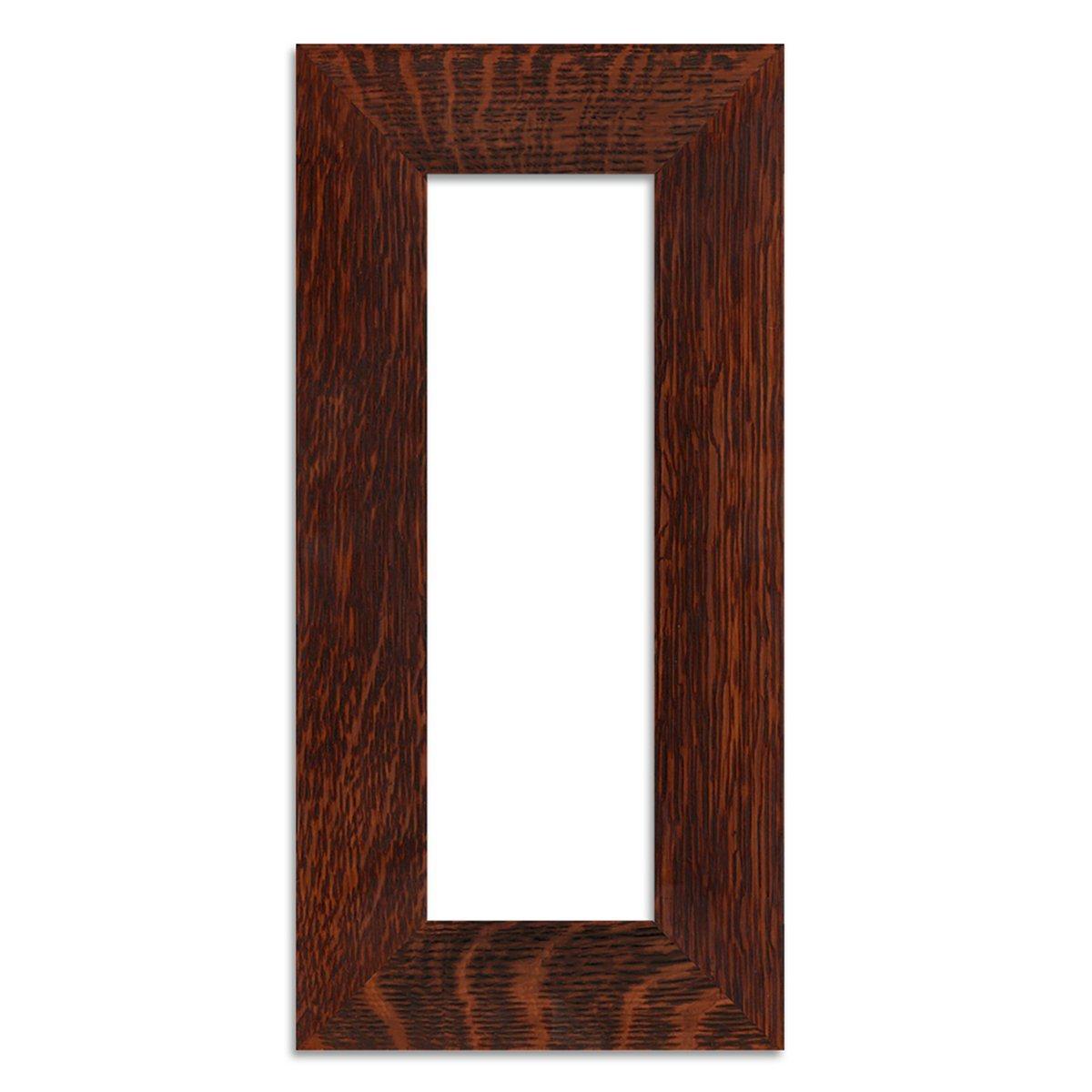 Single Tile Frame Tile Family Woodworks fits 4x12 tile 2 inch width Dark Mission Cherry