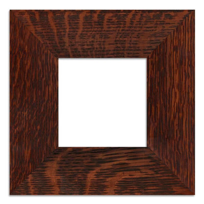 Single Tile Frame Tile Family Woodworks fits 4x4 tile 2 inch width Dark Mission Cherry