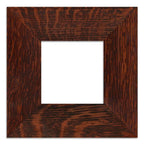 Single Tile Frame Tile Family Woodworks fits 4x4 tile 2 inch width Dark Mission Cherry