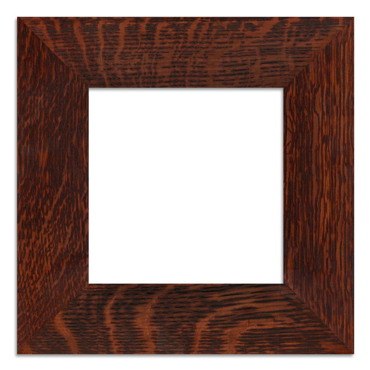 Single Tile Frame Tile Family Woodworks fits 6x6 tile 2 inch width Dark Mission Cherry