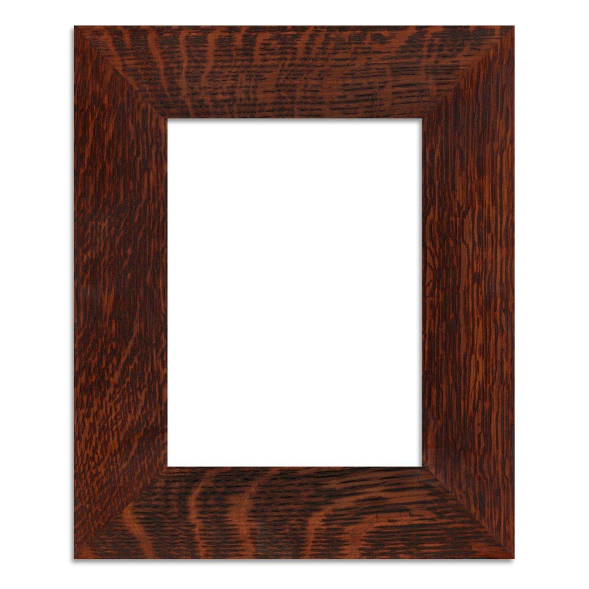Single Tile Frame Tile Family Woodworks fits 6x8 tile 2 inch width Dark Mission Cherry