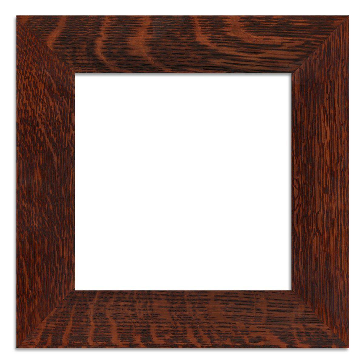 Single Tile Frame Tile Family Woodworks fits 8x8 tile 2 inch width Dark Mission Cherry