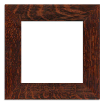 Single Tile Frame Tile Family Woodworks fits 8x8 tile 2 inch width Dark Mission Cherry