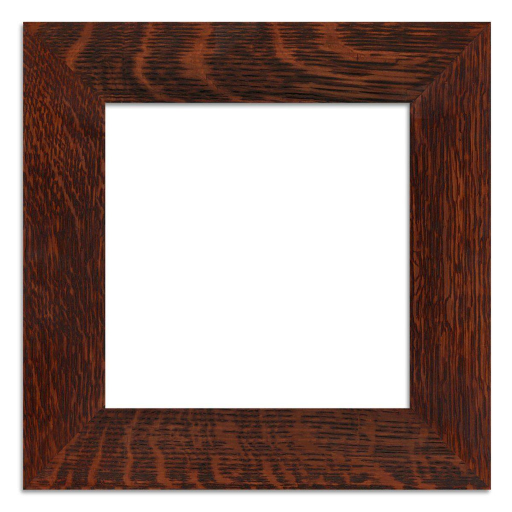 Single Tile Frame Tile Family Woodworks fits 8x8 tile 2 inch width Dark Mission Cherry