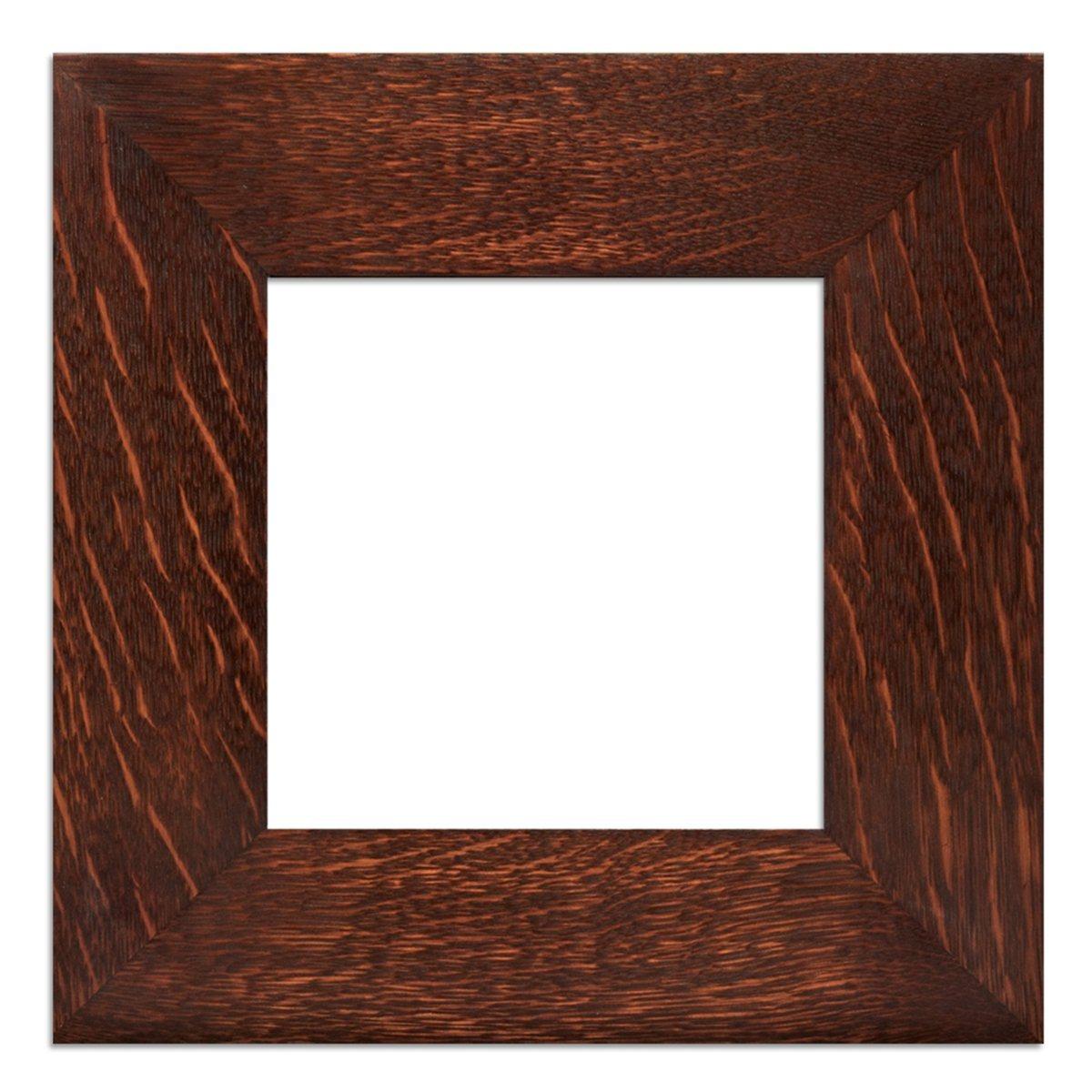 Single Tile Frame Tile Family Woodworks fits 8x8 tile 3 inch width Dark Mission Cherry