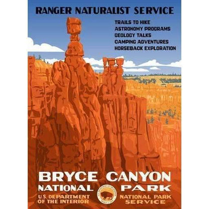 Bryce Canyon, Utah Poster Decor Ford Craftsman 