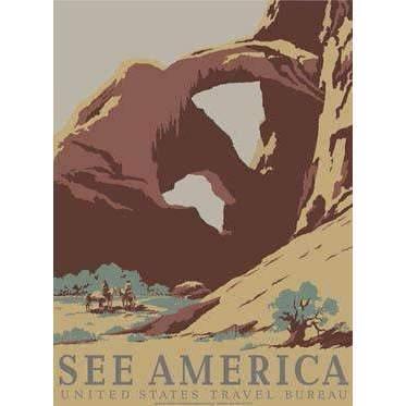Utah Arches Poster Decor Ford Craftsman 