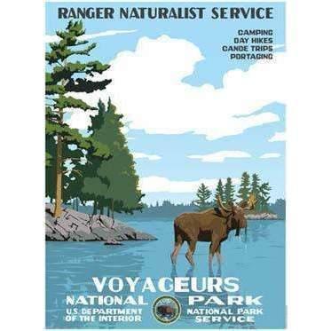 Voyageurs National Park Poster Decor Ford Craftsman 