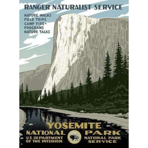 Yosemite National Park Poster Decor Ford Craftsman 