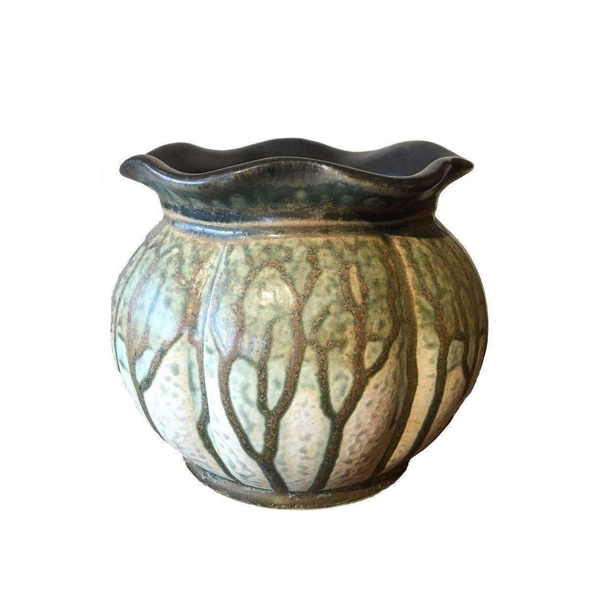 Delilla Medium Vase - Green Decor Frank Stofan 