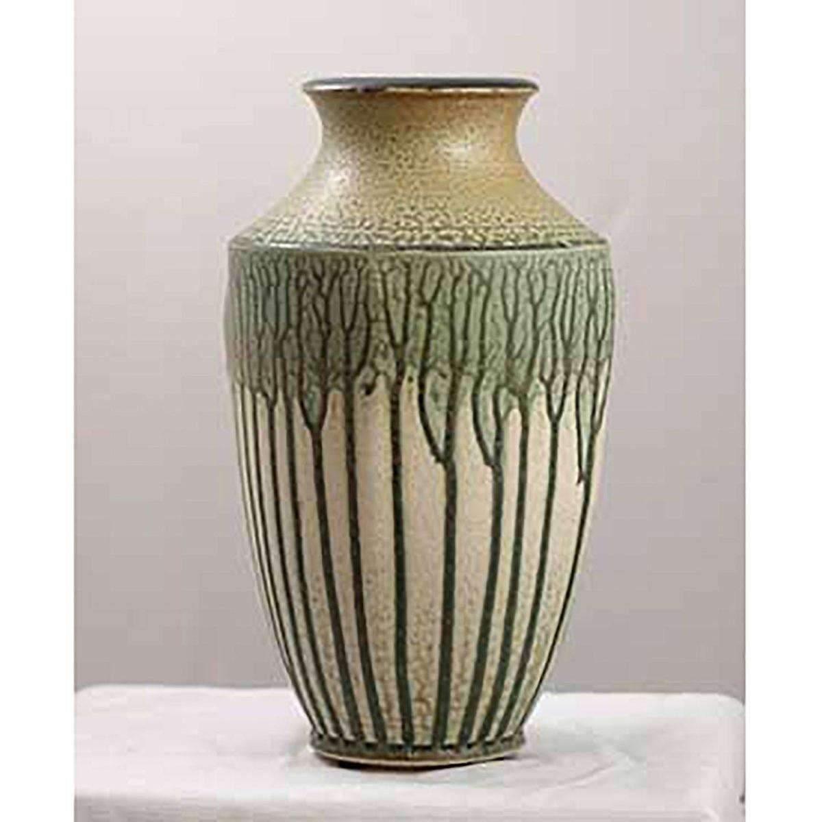 Venetian Green Vase - Medium Decor Frank Stofan 