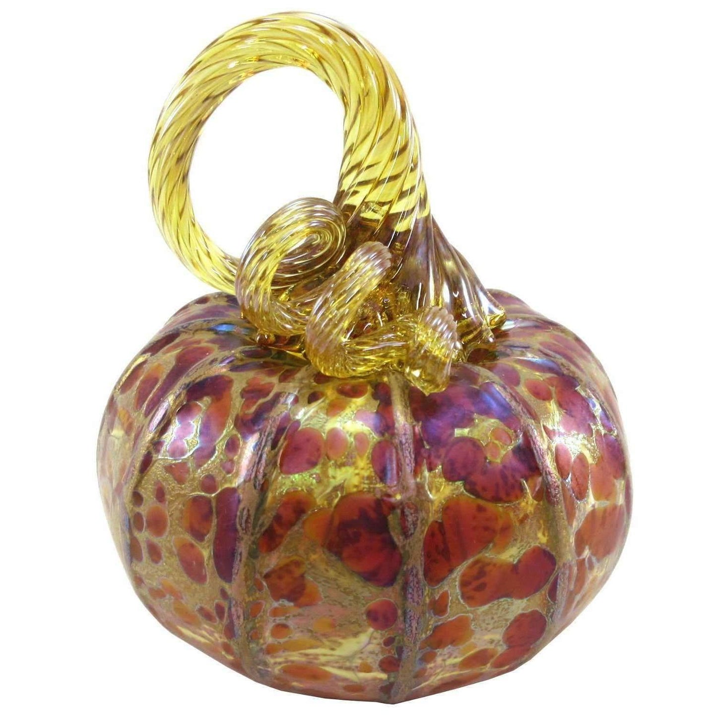 Blown Glass Pumpkin in Harvest Gifts Furnace Glass Works Large 