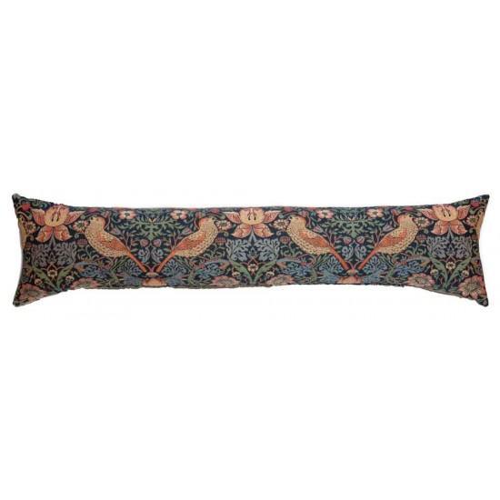 William Morris Strawberry Thief Draft Stopper Decor Hines Brown 