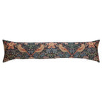 William Morris Strawberry Thief Draft Stopper Decor Hines Brown 
