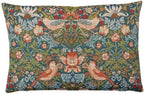 William Morris Strawberry Thief Tapestry Pillow Throw Pillows Hines 13 x 18 inches 