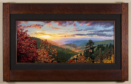 Smoky Mountain Autumn Giclee Decor Keith Rust 