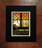 Laura Wilder American Bungalow Autumn Print Decor Laura Wilder Mini Print Framed 