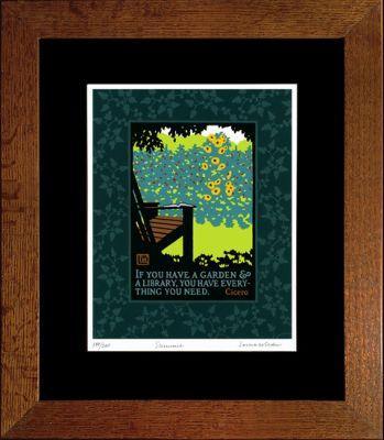 Laura Wilder American Bungalow Spring Print Decor Laura Wilder Giclee Print Framed 