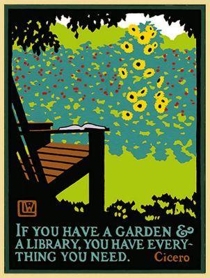 Laura Wilder American Bungalow Summer Print Decor Laura Wilder Mini Print Unframed 