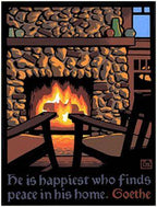 Laura Wilder American Bungalow Winter Print Decor Laura Wilder Mini Print Unframed 