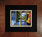 Laura Wilder Four Seasons Print Decor Laura Wilder Mini Print Framed 