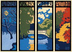 Laura Wilder Four Seasons Print Decor Laura Wilder Mini Print Unframed 