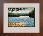 Laura Wilder Lake View II Print Decor Laura Wilder Block Print Framed 