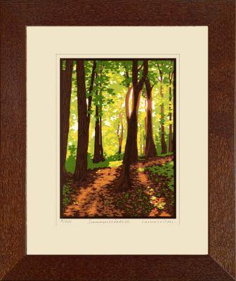 Laura Wilder Summer Woods III Print Decor Laura Wilder Giclee Print Framed 