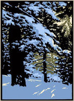 Laura Wilder Winter Woods I Print Decor Laura Wilder Giclee Print Unframed 