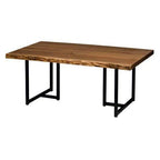 Live Edge T-base Coffee Table
