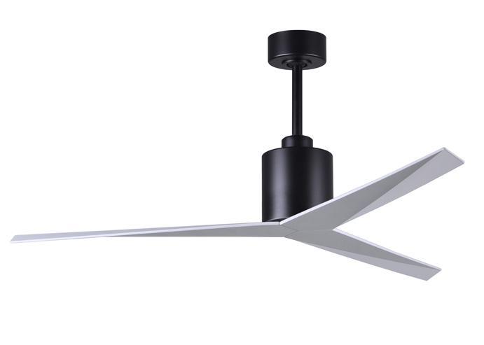 Atlas Eliza Ceiling Fan Interior Lighting Matthews Fan Company Matte Black Gloss White