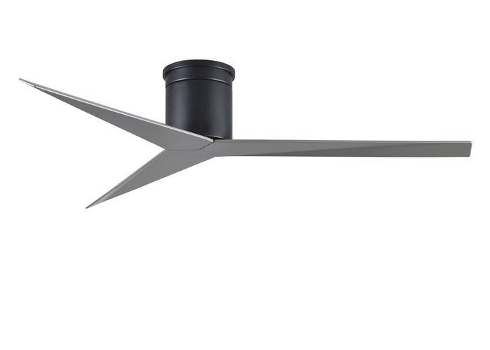 Atlas Eliza H Ceiling Fan Interior Lighting Matthews Fan Company Matte Black Brushed Nickel