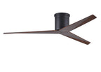Atlas Eliza H Ceiling Fan Interior Lighting Matthews Fan Company Matte Black Walnut Tone